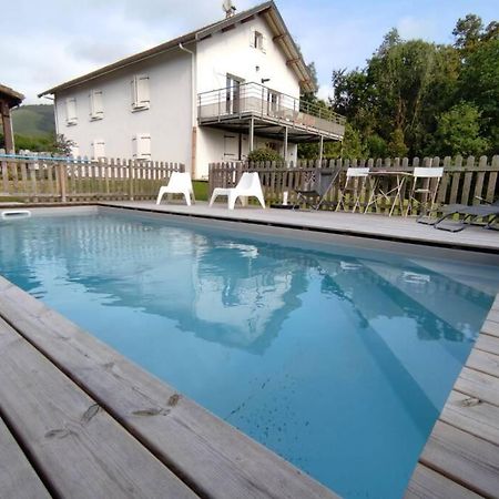 Appartement Au Calme Avec Vue Et Piscine Au Coeur Du Pays Basque Mauléon-Licharre Dış mekan fotoğraf